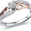 Diamond Promise Ring in 10kt